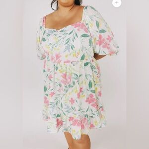 One Loved Babe-Enchanting Garden Dress